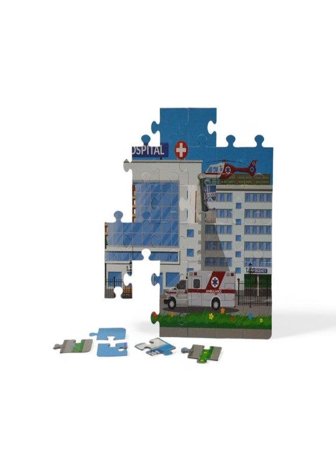 Mittimate Hospital Jigsaw Puzzle Game for Kids Age 4 to 6 Old I 36 Pieces Puzzle Toy I Birthday Gift for Children - Image 4